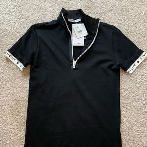 Givenchy zip-up polo